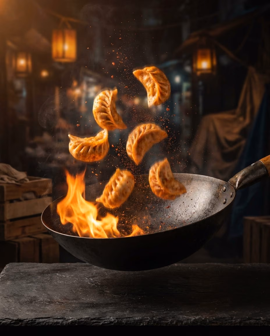 Peri peri toss — do not try this on your maa's kadai.